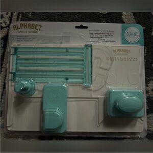 We R Memory Keepers Alphabet Punch Board